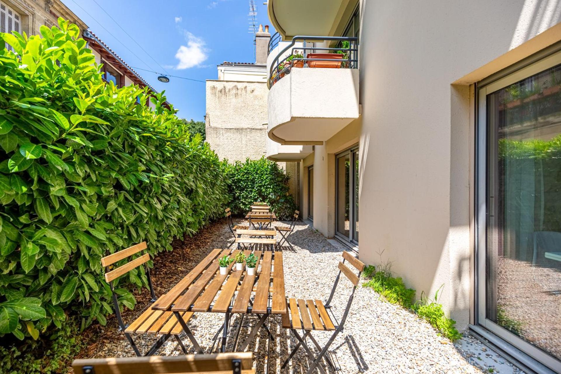 Lavie Maison Balneo Garden Flat Bordeaux Extérieur photo